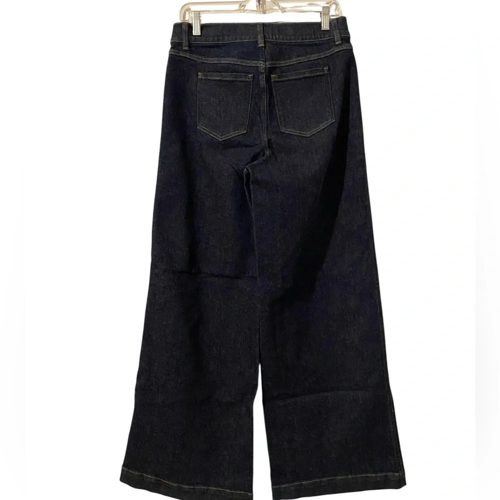 SPANX Dark Blue Straight Jeans - Picture 5 of 12